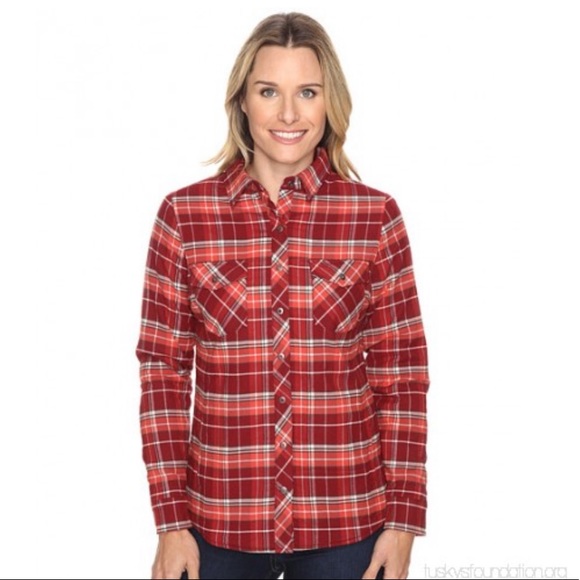 Kuhl Tops - KUHL Women’s Amaya Flannel Fleece Lined Shirt